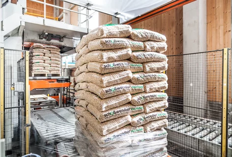 Holzpellets aus heimischen Wäldern